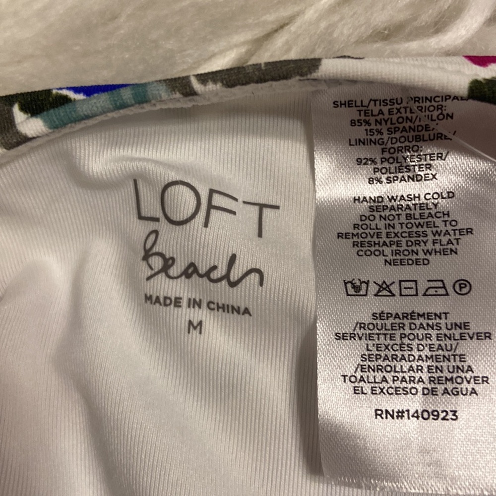 LOFT WOMEN’S ONE PIECE SWIM SIZE M BRAND NEW WITH TAG SEE ALL PHOTOS - Picture 5 of 12